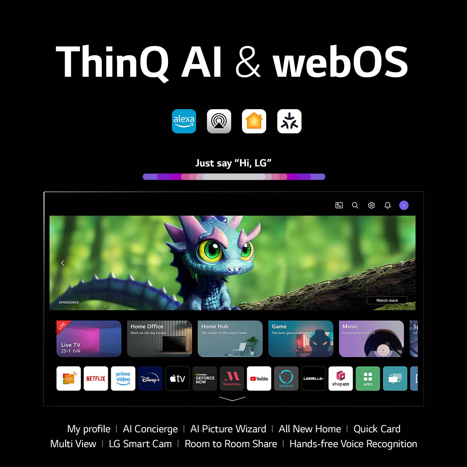 55'' Oled 2160P 120Hz 4K